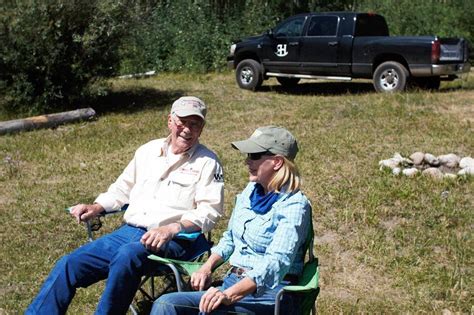 Robert Fuller And Wife Jennifer At Rawah Ranch Co Robert Fuller