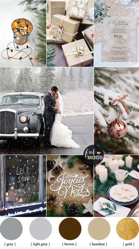 Winter Holiday Wedding In Shades Of Neutral Fabmood Wedding