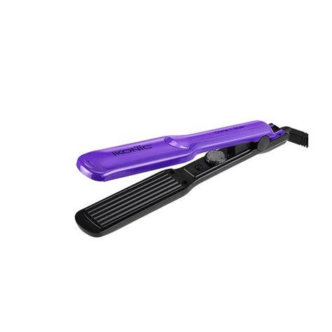 Ikonic Crimp And Style Hair Crimper Purple And Black Soni Cosmetics