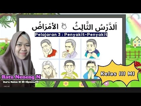 Lagu Mufrodat Bahasa Arab Nama Nama Penyakit Kelas 3 MI Bahasaarab