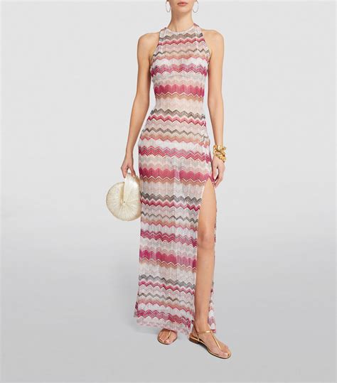 Womens Missoni Multi Zigzag Maxi Dress Harrods Us