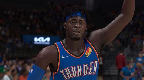 Luguentz Dort NBA 2K25 Rating (Current Oklahoma City Thunder)