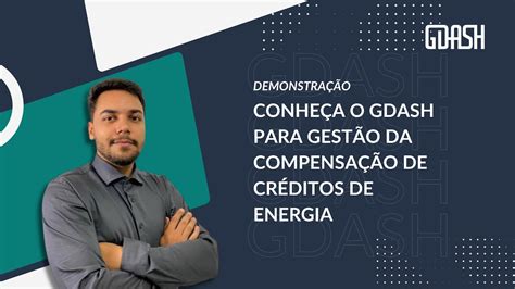 Gdash Para Gest O Da Compensa O De Cr Ditos De Energia Solar Youtube