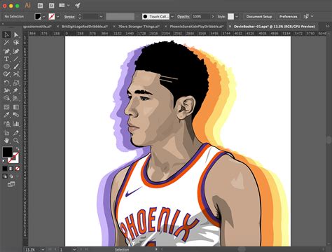 NBA superstar, Devin Booker on Behance