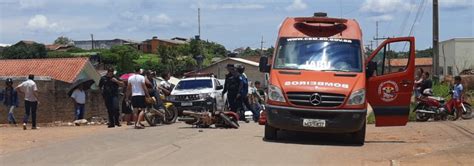 Jaru Acidente Entre Motocicletas Deixa Dois Feridos Jaru Online