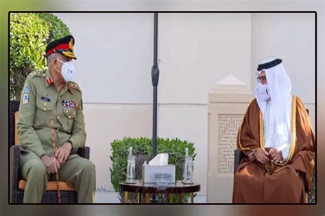 Coas Gen Bajwa Meets Bahrain S Crown Prince Military Leadership