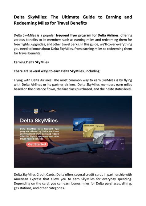 Ppt Delta Skymiles Program Ultimate Guide By Flightaura Powerpoint