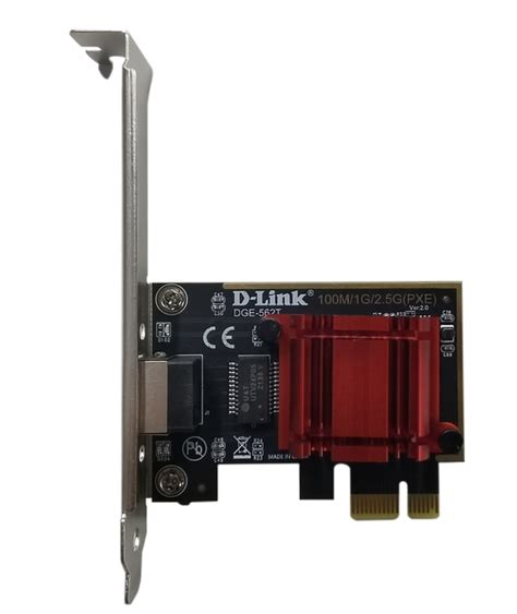 D-Link DGE-562T/A2A Сетевой PCI Express адаптер с 1 портом 100/1000/2 ...