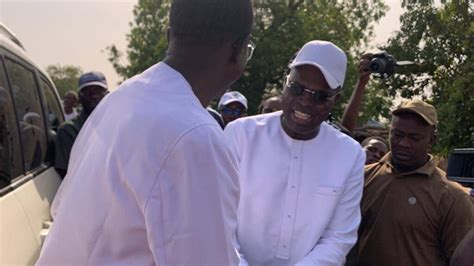 Présidentielle 2024 Rencontre des candidats Khalifa Ababacar Sall et