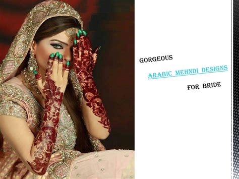 Gorgeous arabic mehndi designs for bride by BookMyFunction - Issuu