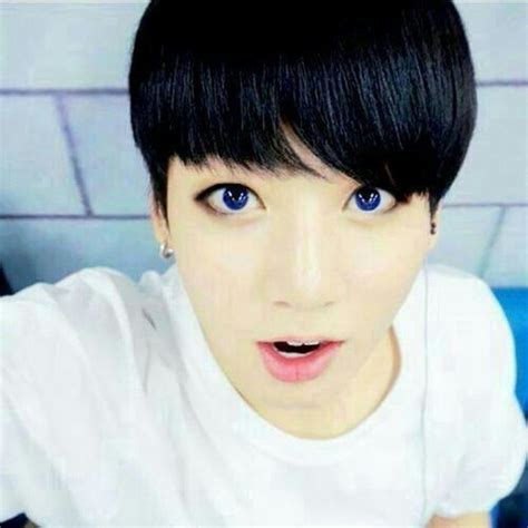 Blue Eyes Jungkook | ARMY's Amino