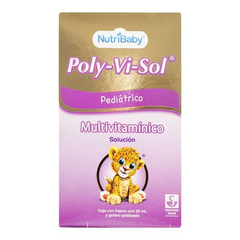 Nutribaby Multivitamínico en Solución Pediátrica Poly Vi Sol desde 361 00