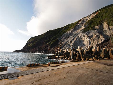 Sampo Port Kanju Maru Aogashima Sightseeing Japan Travel Arinoki