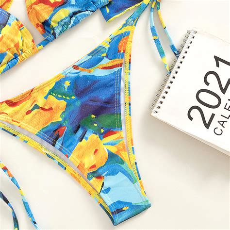 Vendor Swimwear Bikini Sexy New Hot Style Three Piece Swim Wear Hot Seller For Women