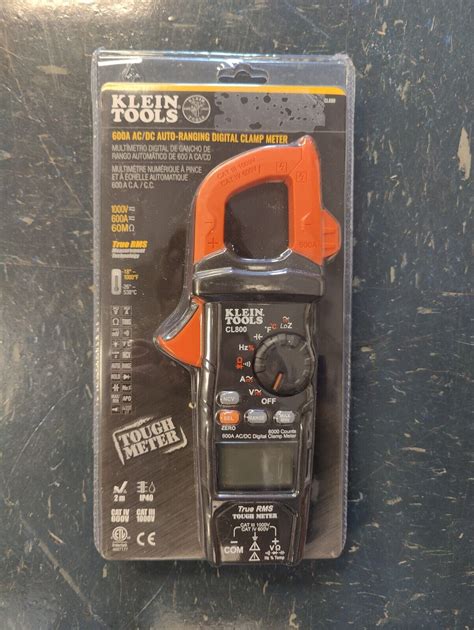 Klein Tools CL800 AC DC True RMS Auto Ranging Digital Clamp Meter Brand