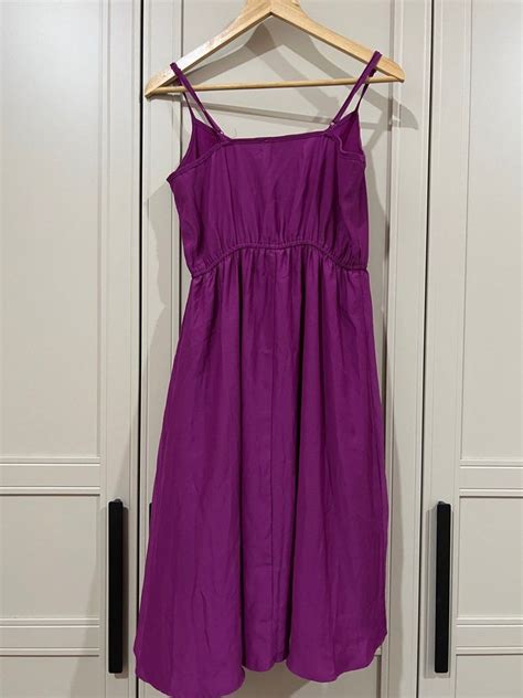 Magenta Pink Dress, Women's Fashion, Dresses & Sets, Dresses on Carousell