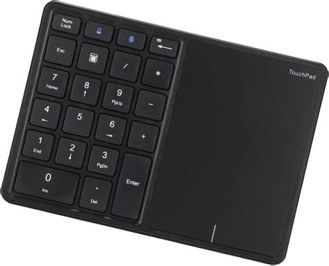 Mini Teclado Num Rico Touchpad Teclado Num Rico Inal Mbrico De