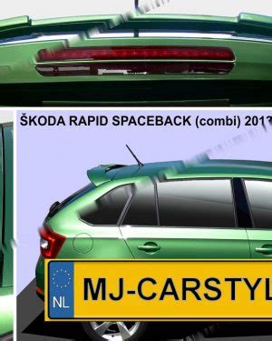 Skoda Rapid Voorbumper Spoiler Mj Carstyling