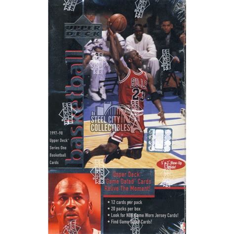 1997 98 Upper Deck Series 1 Basketball 20ct Basketball Box Steel City