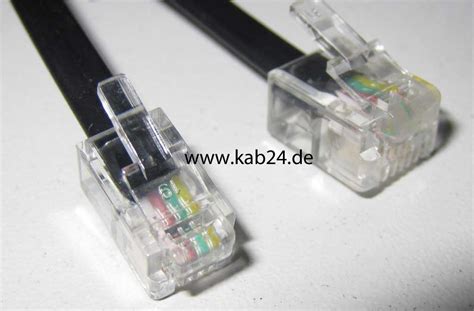 Kab Modularkabel Rj Stecker P C Auf Rj Stecker P C