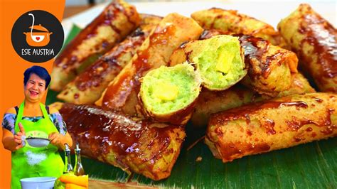 Buko Pandan Turon Malagkit Mireyenda Recipe Kakanin Recipe Turon