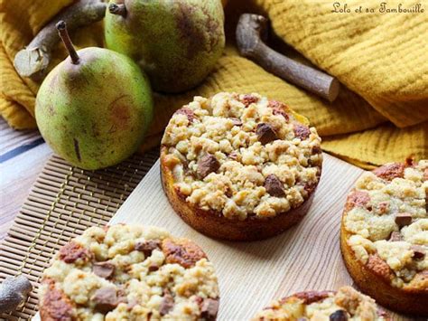 Crumble Cake Aux Poires Pralinoise Lolo Et Sa Tambouille