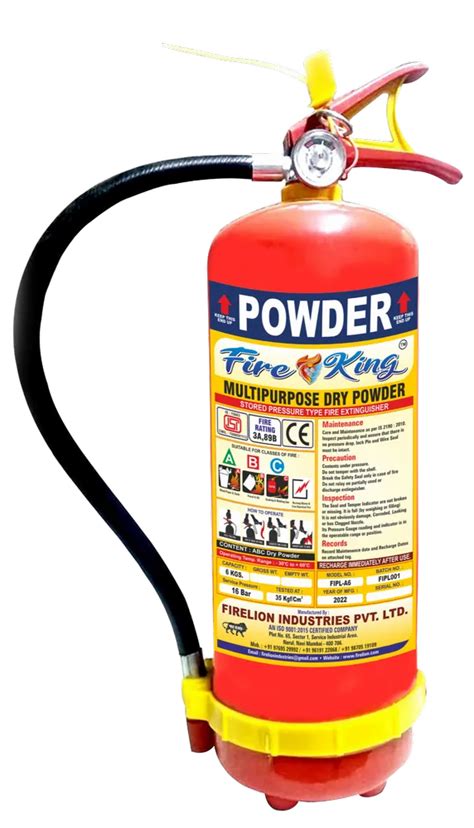 6 Kg Abc Type Fire Extinguisher At Rs 1150 Multipurpose Fire