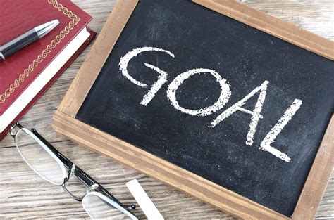 Goal - Free of Charge Creative Commons Chalkboard image