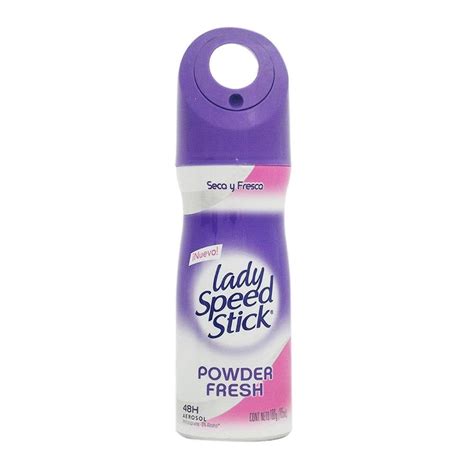 Antitranspirante Lady Speed Stick Powder Fresh En Aerosol Para Dama 100