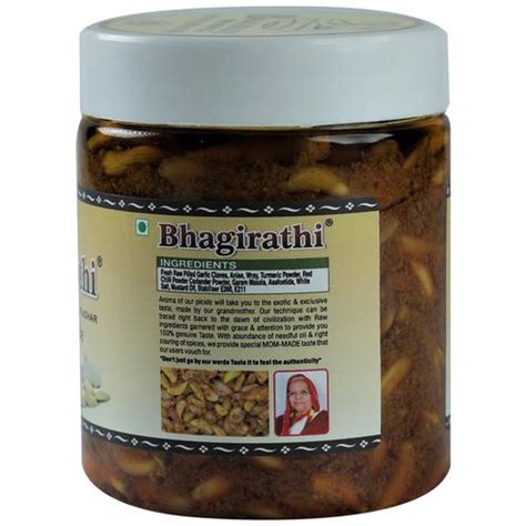 Buy Bhagirathi Garlic Pickle Authentic Home Made Achar Online At Best