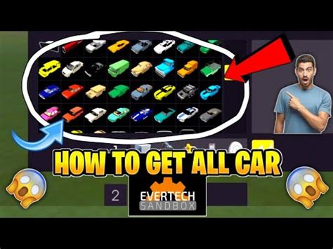 How To Get Many Car Body In Evertech Sandbox Shugu Gaming Youtube