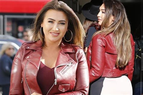 Lauren Goodger Shows Off Her Shapely Bum As She Heads Out With Megan