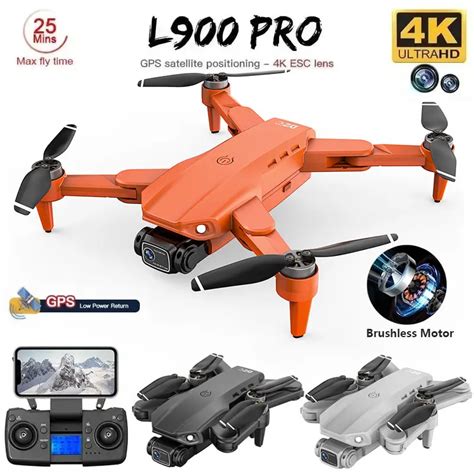 L900 Pro Drone GPS Profissional C Mera Dupla 4K HD Fotografia 5G WiFi