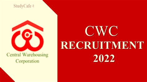 CWC Recruitment 2022 Monthly Salary Up To 50000 Check How To Apply Here