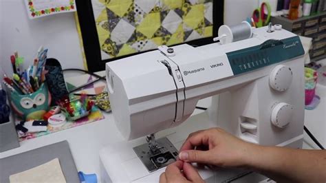 Beginner Sewing Threading Your Sewing Machine Sewing For Beginners