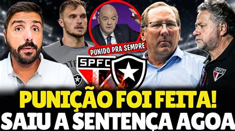 URGENTE JOHN TEXTOR PUNIDO PRA SEMPRE BOTAFOGO DIVIDA SPFC