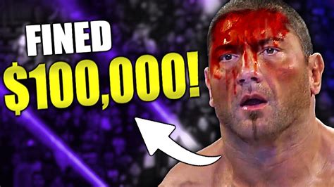 10 Wwe Wrestlers Who Were Punished For Going Off Script Youtube