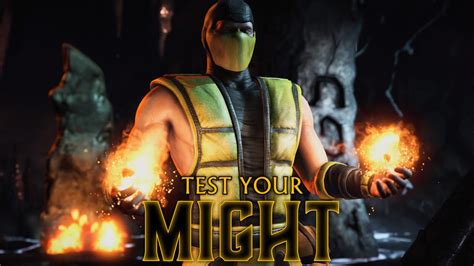 Mortal Kombat Xl Klassic Scorpion Test Your Might Youtube