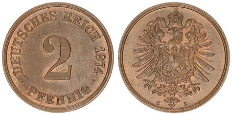 Deutschland Kaiserreich Kaiserreich Pfennig C Vorz Glich