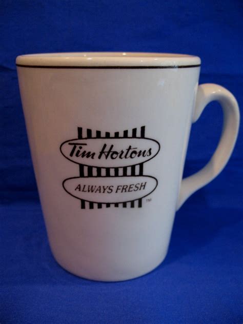 Tim Hortons Coffee Mug Cup Always Fresh Canada Souvenir Steelite