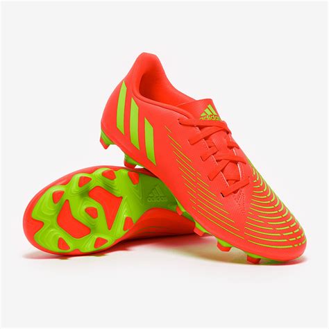 Adidas Predator Edge Fxg Solar Red Solar Green Core Black Mens