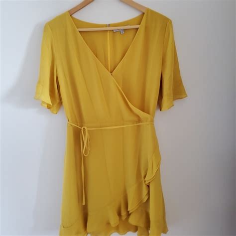 Naked Zebra Dresses Naked Zebra Mini Wrap Dress Poshmark