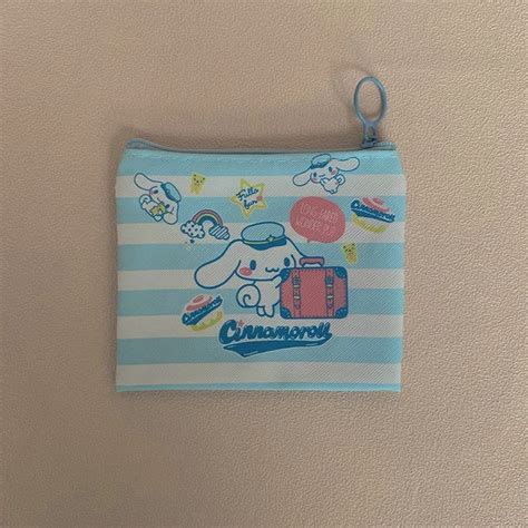 Sanrio Coin Purse Kawaii Kuromi Melody Cartonn Cute Wallet Storage Bag