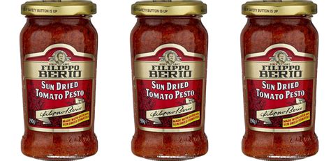 Filippo Berio Соус Песто с томатами, 190 г, 3 шт - купить с доставкой ...