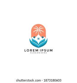 Ilustraci N Vectorial Del Logotipo Inmobiliario Residencial Vector De