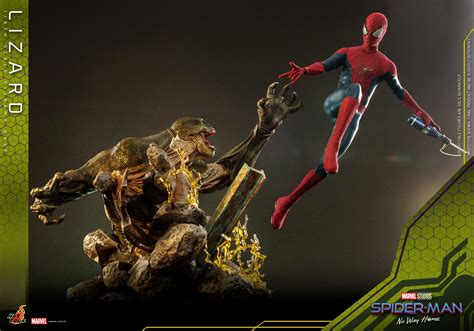 The Lizard From No Way Home And Spider Man From Amazing Spider Man By Hot Toys The Toyark News