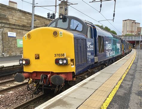 Drs Class 37 37038 Motherwell Saul O Kane Flickr