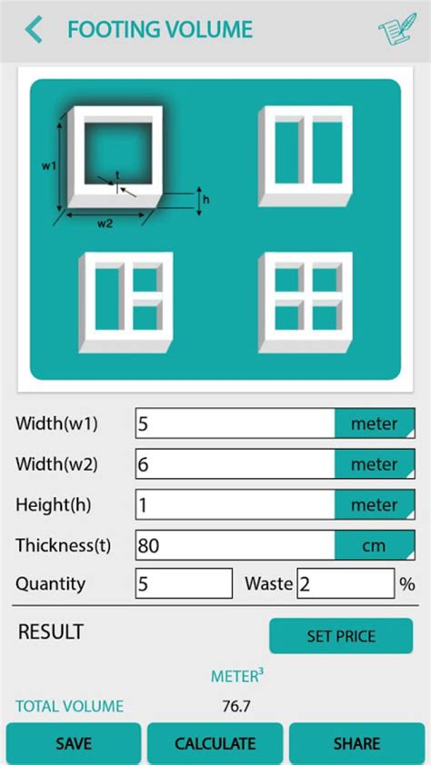 Concrete Volume Calculatorconstruction Calculator Apk For Android