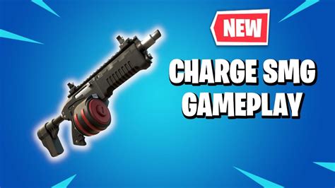 NEW Charge SMG Gameplay Fortnite New Update YouTube