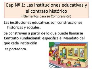 Cara Y Seca Dase Las Instituciones Educativ Ppt